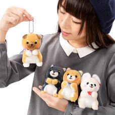 Mameshiba San Kyodai Begging Plush Collection (Ball Chain)