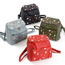 FLAPPER Cosmetics Embroidered Backpacks 2015 Autumn/Winter Ver.