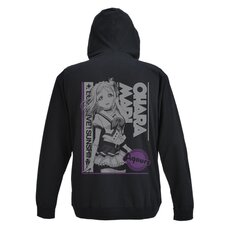 Love Live! Sunshine!! Mari Ohara Black Light Zip Hoodie