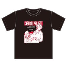 Kagerou Project Sidu Artworks Shintaro Game Avatar Ver. Black T-Shirt