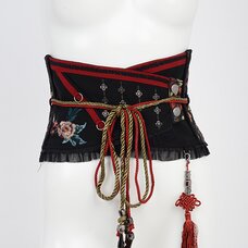 Ozz Oneste Japanese-style Corset w/ Tassel