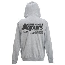 Love Live! Sunshine!! Aqours Mixed Gray Light Zip Hoodie