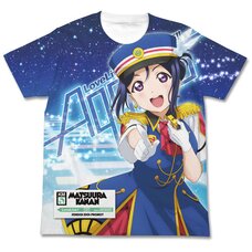 Love Live! Sunshine!! Kanan Matsuura Happy Party Train Ver. White Graphic T-Shirt