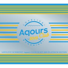 Love Live! Sunshine!! Aqours Club CD Set 2019 Platinum Edition (First-Press Limited Edition)