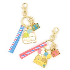 Sumikko Gurashi Oheya no Sumi de Tabikibun Keychain w/ Charm