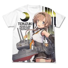 Kantai Collection -KanColle- Teruzuki White Graphic T-Shirt