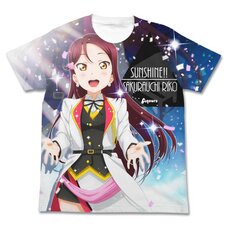 Love Live! Sunshine!! Riko Sakurauchi Mirai Ticket Ver. White Graphic T-Shirt