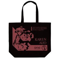Revue Starlight Karen Aijo Large Black Tote Bag