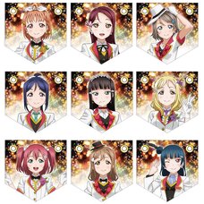 Love Live! Sunshine!! Garland Keychain Charm: Mirai Ticket Ver. Box Set