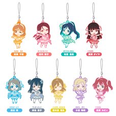 Nendoroid Plus: Love Live! Sunshine!! Koi ni Naritai Aquarium Ver. Trading Rubber Straps Box Set