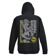 Love Live! Sunshine!! Hanamaru Kunikida Black Light Zip Hoodie