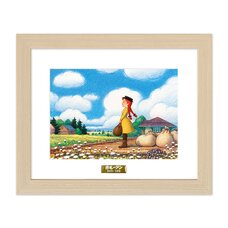 "Kibo no Hajimari no Hi" Chara Fine Graph Print