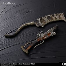 Bloodborne Hunter's Arsenal Saw Cleaver & Hunter Blunderbuss 1/6 Scale Weapon Set