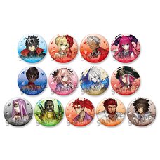Fate/Extella Link Pin Badge Collection Vol. 1 Box Set