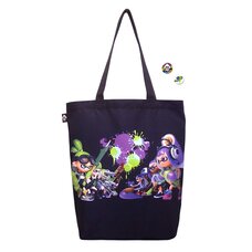 Splatoon Tote Bag w/ Tin Badge