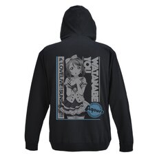 Love Live! Sunshine!! You Watanabe Black Light Zip Hoodie