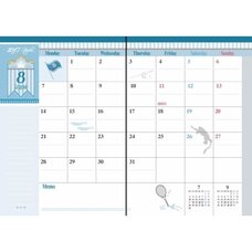 New Prince of Tennis Hyotei 2017 Character Schedule Book