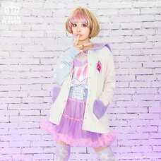LISTEN FLAVOR Angel Heart Bear Moko Moko Blouson