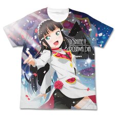 Love Live! Sunshine!! Dia Kurosawa Mirai Ticket Ver. White Graphic T-Shirt