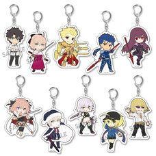 Pikuriru! Fate/Grand Order Trading Acrylic Keychain Charms Vol. 2 Box Set (Re-run)