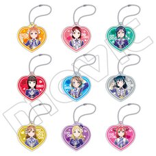 Love Live! Sunshine!! The School Idol Movie: Over the Rainbow Stage Outfits Acrylic Keychain Collection