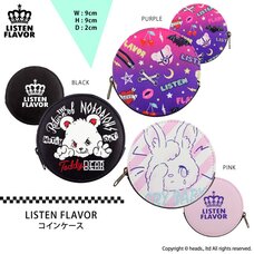 LISTEN FLAVOR Original Coin Case