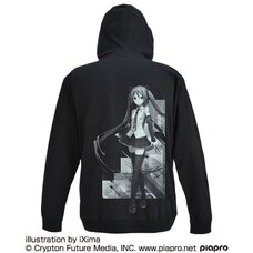 Hatsune Miku V4X Black Light Hoodie