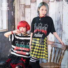 LISTEN FLAVOR Deamon Summoning Mesh Reversible Cutsew