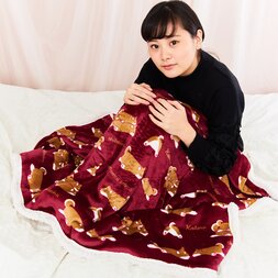 Nemu Nemu Animals Printed Half-Blanket Series