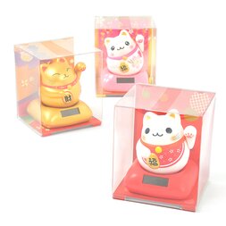 Light-Activated Happy Maneki-Neko