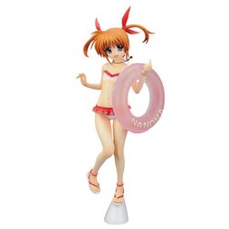 Nanoha Takamachi Swimsuit Ver. 1/7th Scale Figure | Lyrical Nanoha the Movie 1st