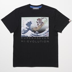 Eureka Seven x Ungreeper Nirvash Black T-Shirt