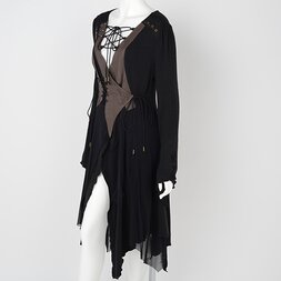Rozen Kavalier Irregular Hem Cache Coeur Dress