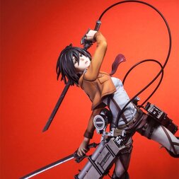 Hdge Technical Statue No. 5: Mikasa Trainee Corps Ver. | Attack on Titan