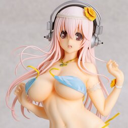Super Sonico: Summer Vacation Ver. 1/4.5 Scale Figure
