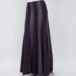 Rozen Kavalier Wrinkle Effect Long Skirt