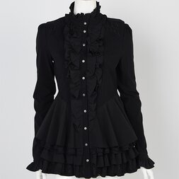 Ozz Croce Frill Blouse