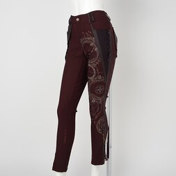 Ozz Croce Magical Circle Print Skinny Pants