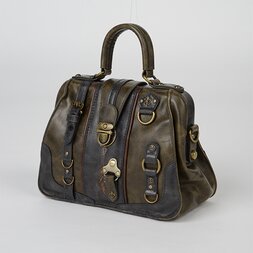 Rozen Kavalier Embroidered Feather Box Bag