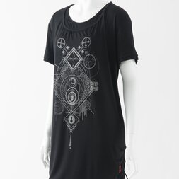 Ozz Conte Layered Drape Cutsew
