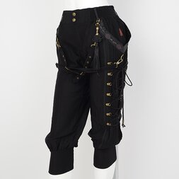 Ozz Oneste Lace-Up Cropped Pants