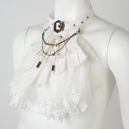Rozen Kavalier Lace-Up Jabot