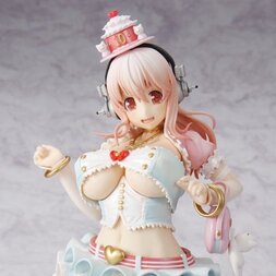 Super Sonico 10th Anniversary Birthday Party Ver. 1/7 Scale Figure