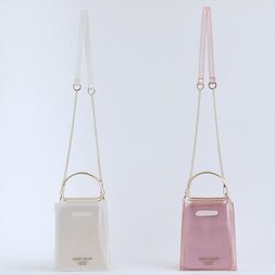 Honey Salon Vinyl Bag w/ Chain Strap