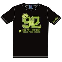 The King of Games Kirby 25th Anniversary Numbering Black T-Shirt w/ Plush Mascot
