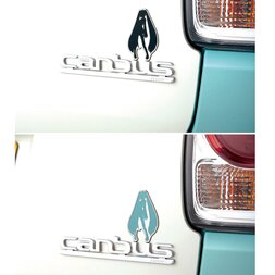 DBC x Hatsune Miku Rear Car Emblem