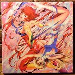 Cutie Honey Chara Fine Graph Print (Square)