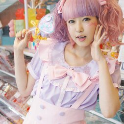 KOKOkim Kimura U x Candy A Go Go! Collaboration Blouse