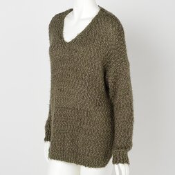 Rozen Kavalier V-neck Knit Pullover