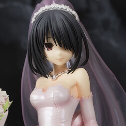 Date A Live Kurumi Tokisaki: Pink Wedding Ver. 1/7 Scale Figure